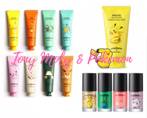 Korean Beauty Tony Moly & Pokémon